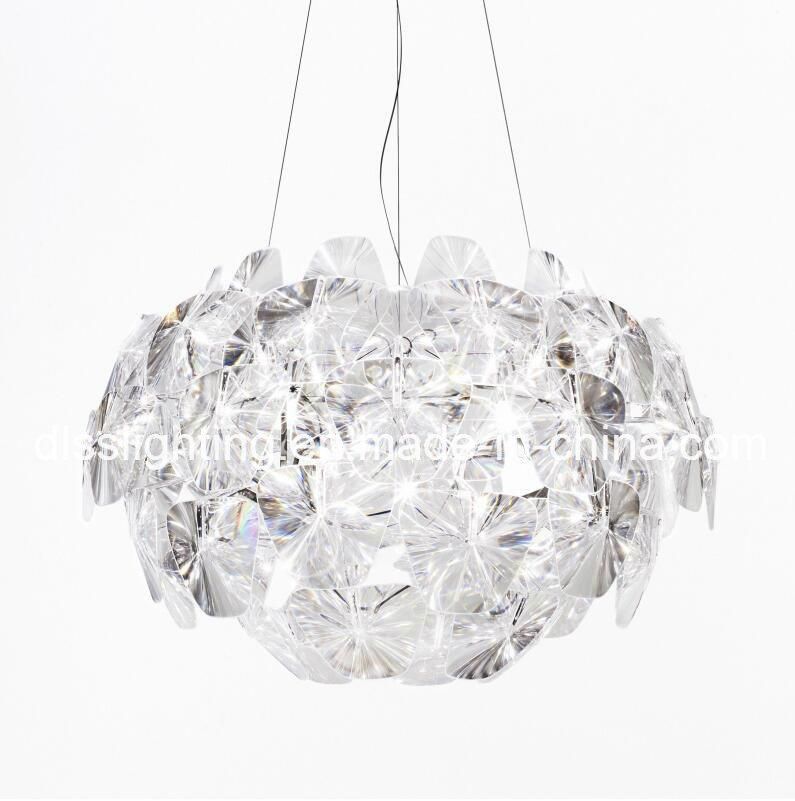 European Style Creative Living Room Project Lighting PC Pendant Light