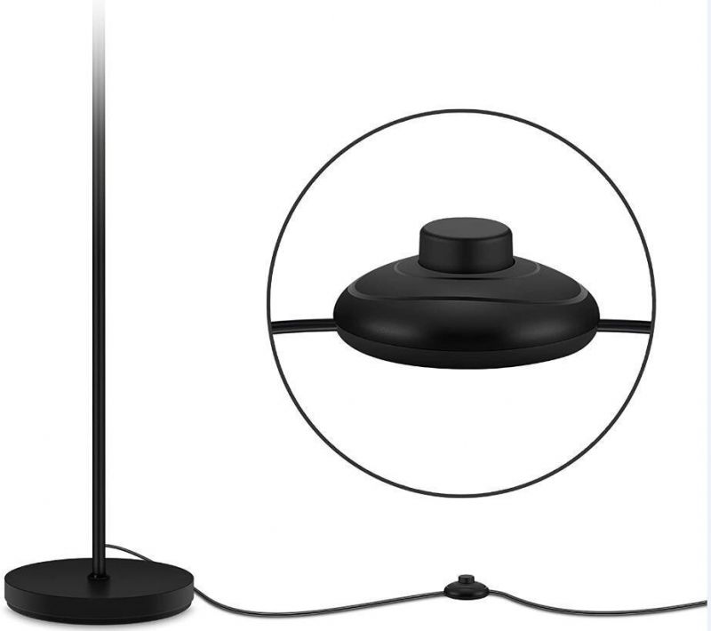Nordic Modern Decorative Black Classic Industrial Floor Light Hotel Home Living Room Corner Stand Lamp Designer Floor Lamp