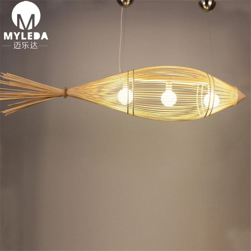 Fish Shape Pendant Hotel Decorative Lighting