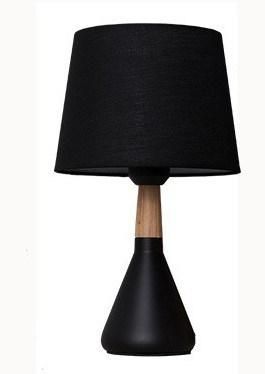 Desk Lamp Wooden Bedroom Bedside Table Lamp Simple Modern Cloth Lamp