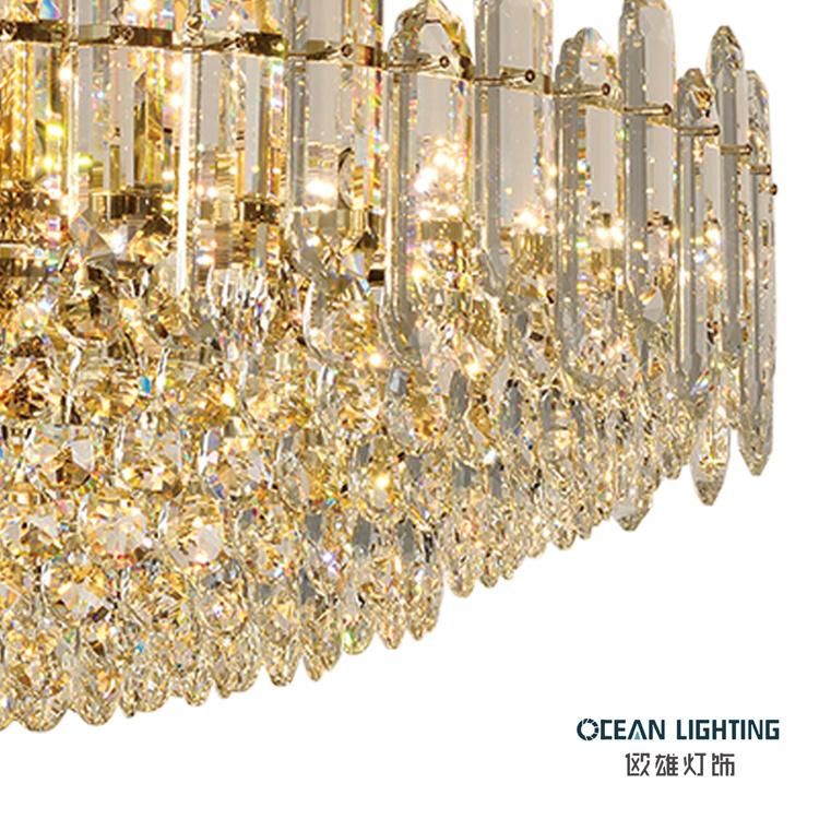 Luxury Crystal Iron Chandelier 1883X