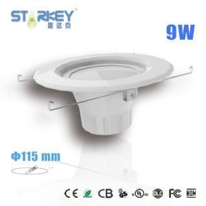 9W Internior Used Dimmable LED Downlight