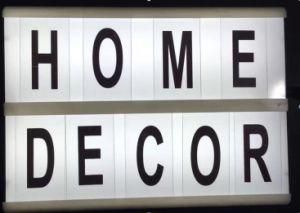 85PCS Letters A4 or A5 Size LED Light Box for Message Lighting