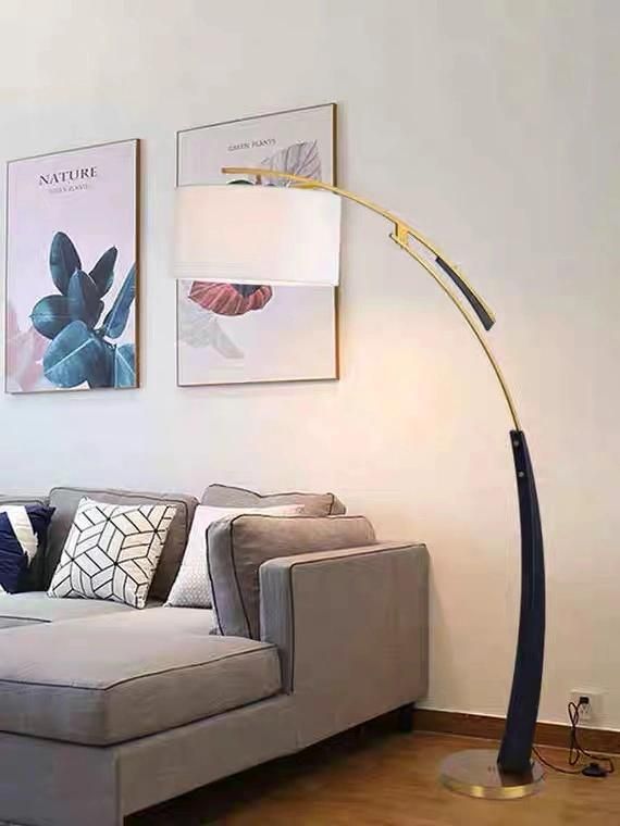 Nordic Living Room Sofa Fishing Lamp Modern Simple Study Creative Bedroom Floor Lamp Post Modern Vertical Lamp