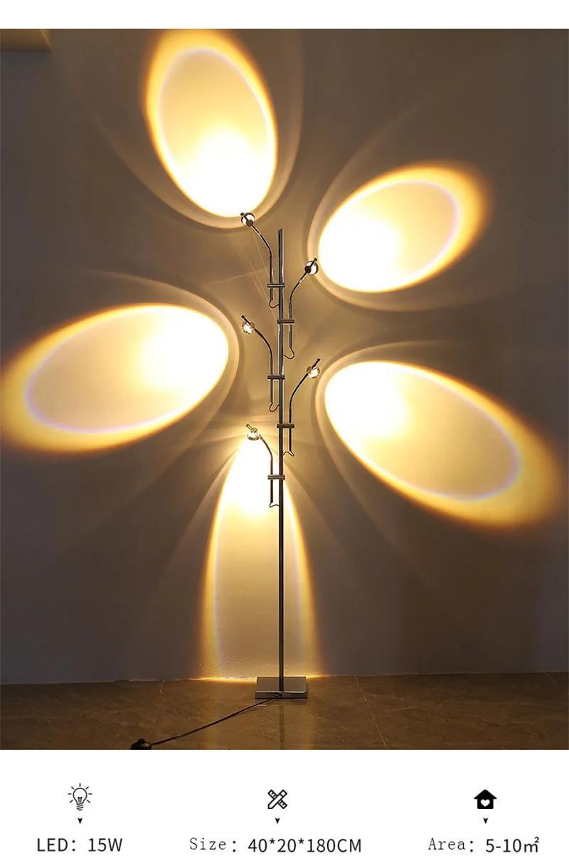 High Quality Hot Italian Sunset Projection LED Lamp Standing Sunset Floor Lamp