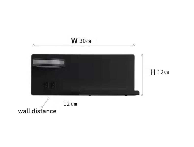 Simple LED Wall Light Multi-Function USB Charge for Livingroom, Studyroom, Dinningroom