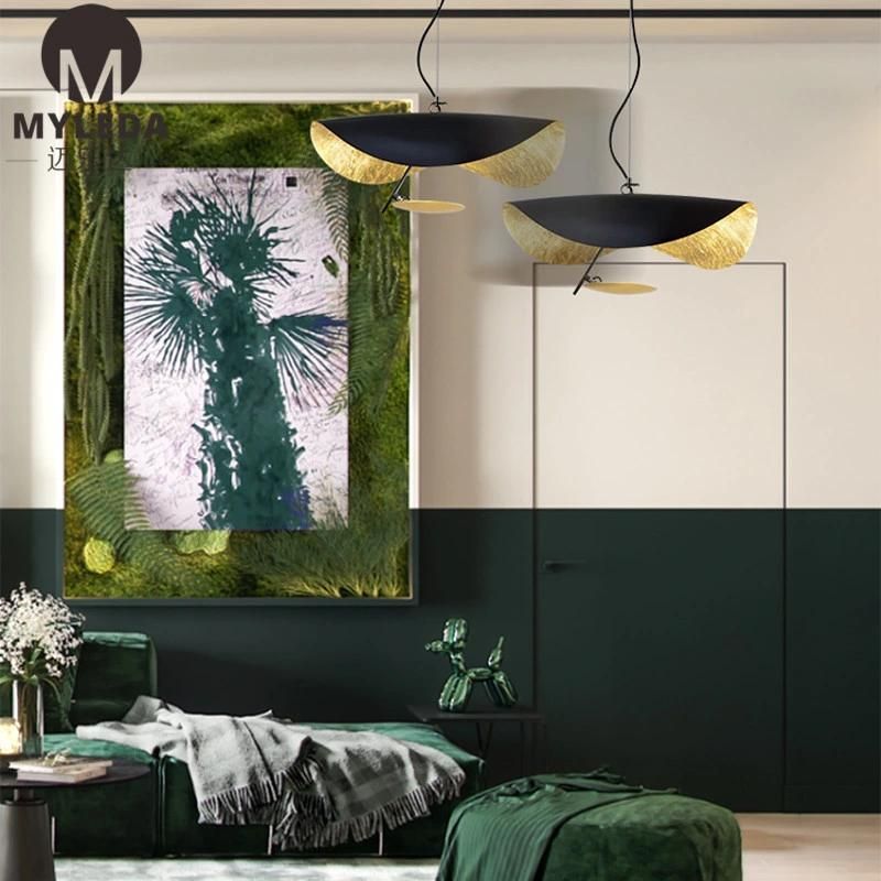 Modern Metal Pendant Lamp LED Hotel Chandelier Lamp