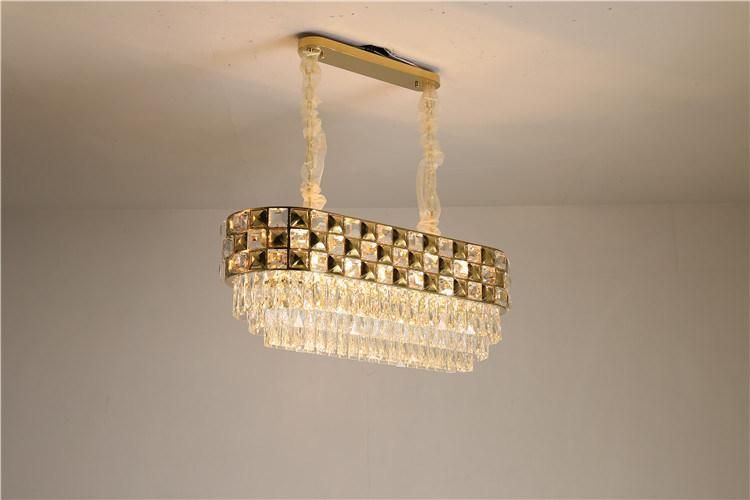 Decorative Project Lighting Crystal Copper Chandelier