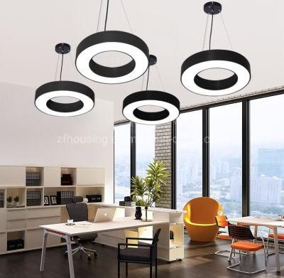 Round Ring Hanging Lamp Design LED Pendant Light for Office and Supermaket Zf-Cl-072