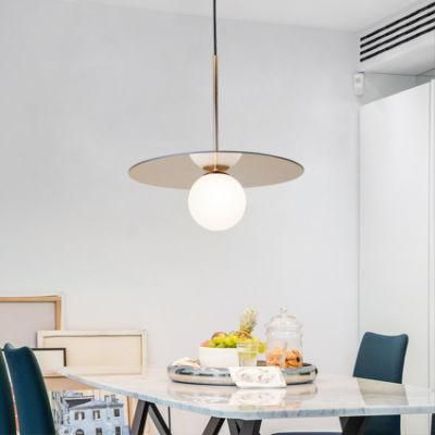 Modern Glass Lamp LED Loft Nordic Minimalist Pendant Lamp Restaurant ceiling Chandelier Bedroom Pendant Lamp (WH-AP-214)