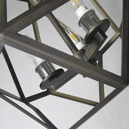 Modern Chandelier for Industrial Lighting Aluminium Hanging Light for House Decoration