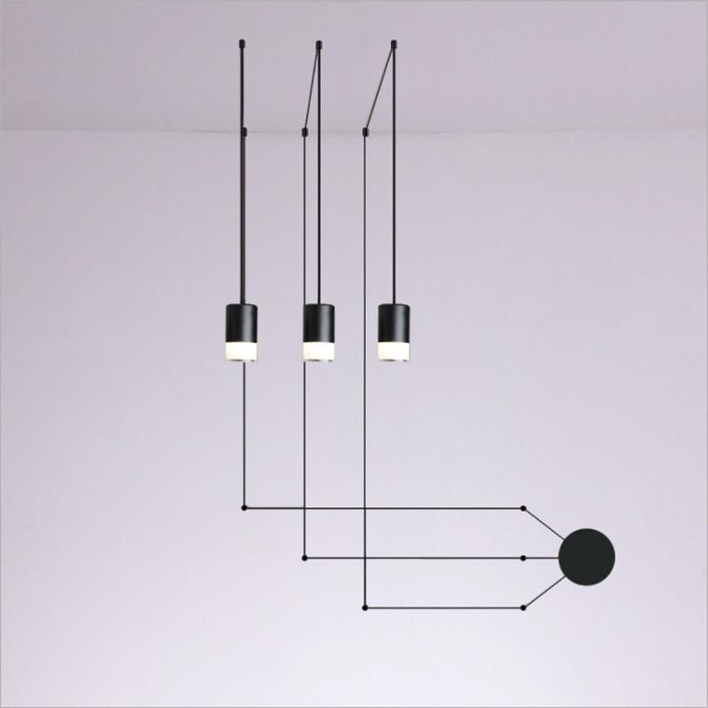 Modern Simple Pendant Light Creative Branch Multi Head Spider Lamp LED Lamp Line Hanging Light Pendant Lamps (WH-AP-240)