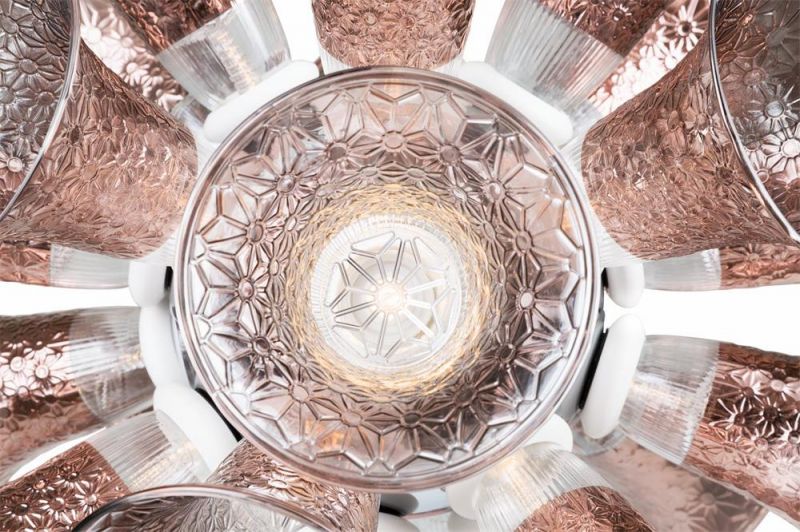 2022 Ceiling Lamp Trumpet Crystal Ball Hanging Fixture Modern Corridor Light Chandeliers Ceiling Luxury Crystal Chandelier