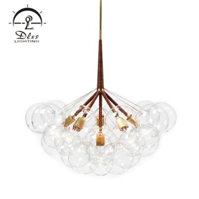 Bubble Project Creative Clear Glass Decorative LED Pendant Light