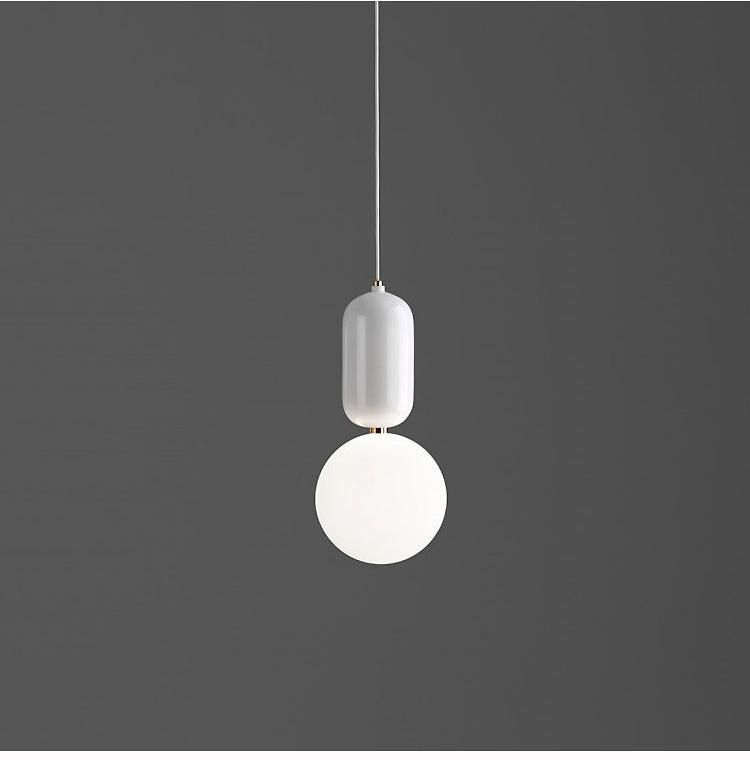 Zhongshan Lighting Home Restarant Industrial Glass Lamp Pendant Light