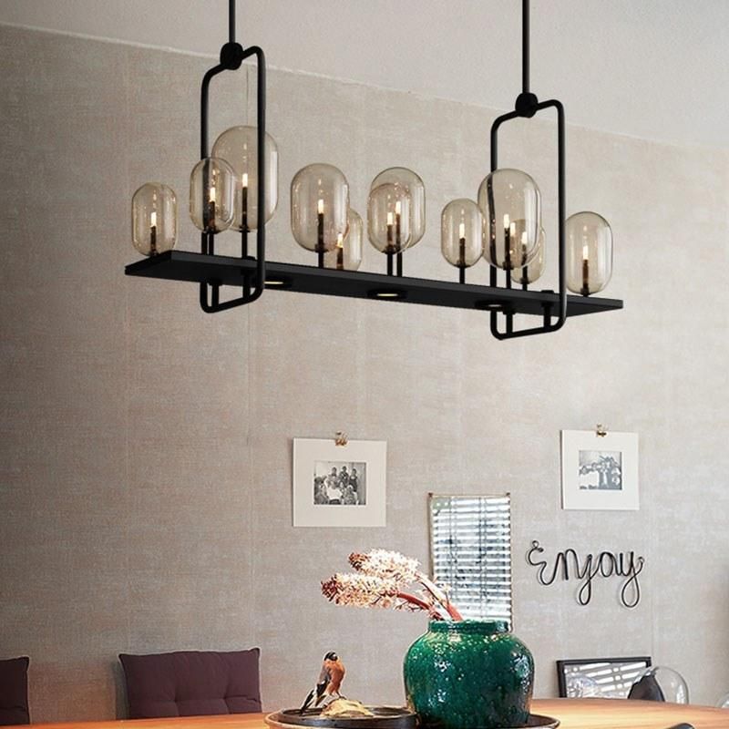 Rectangle Vintage Pendant Lights for Indoor Farmhouse Kitchen Bar Lighting Decor (WH-VP-52)