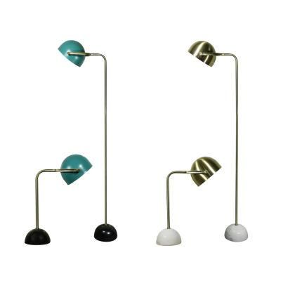 2022 New Design Modern Marble Amber Floor Lamp Decorative Light for Home Indoor Lighting