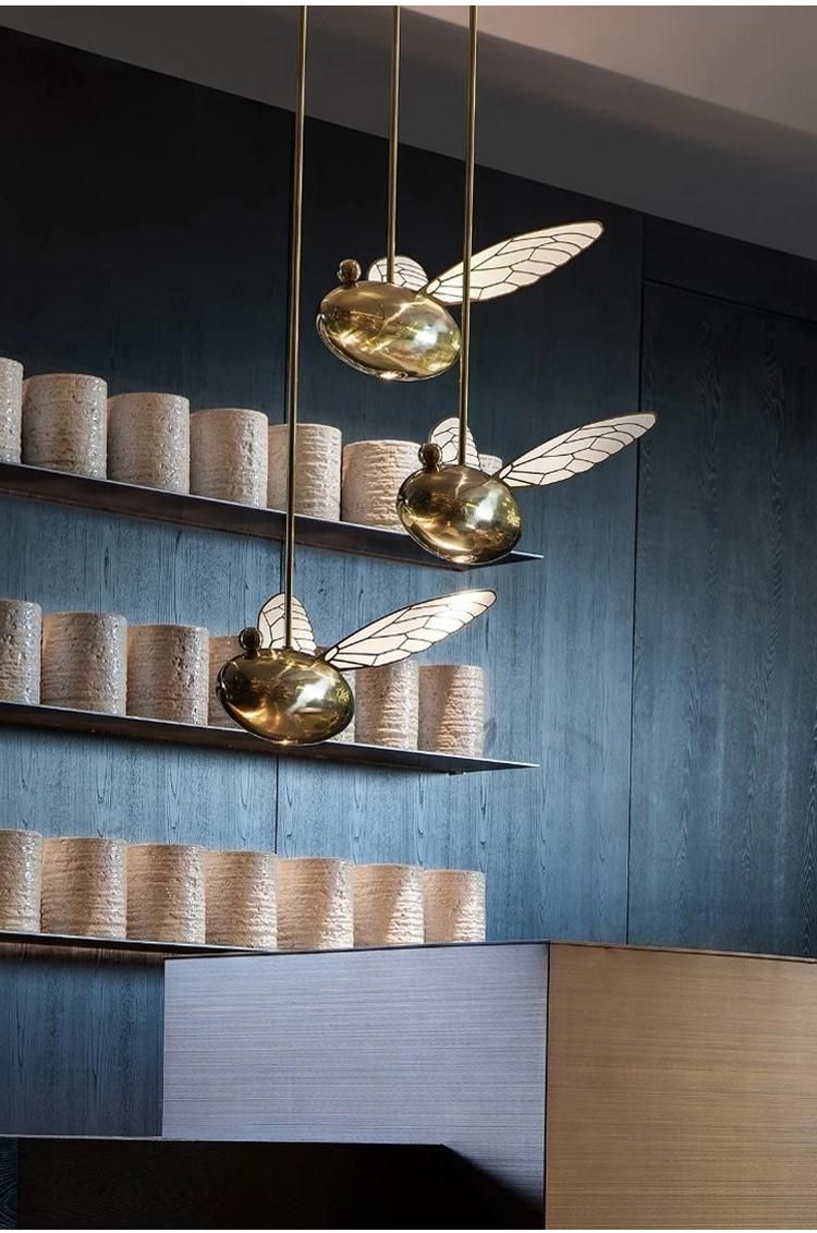 Non-Standard Design Custom Decorative Exhibition Hotel Villa Living Room Modern LED Chandelier