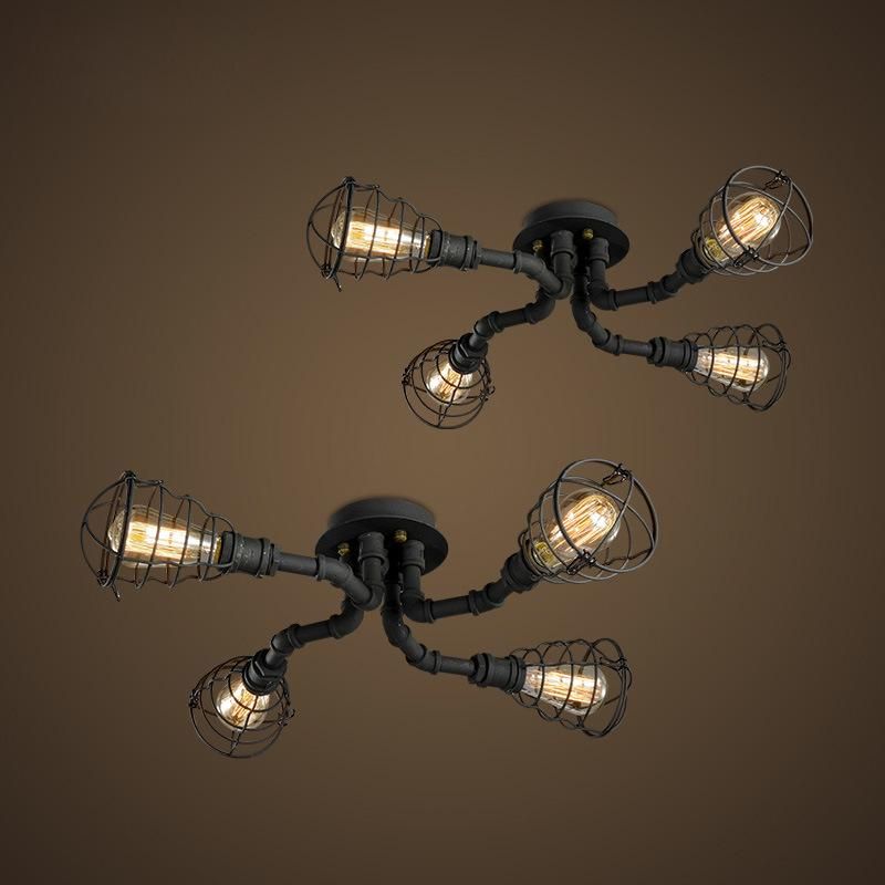 Retro Industrial Ceiling Lighting for Home Indoor Home Decoration (WH-LA-01)