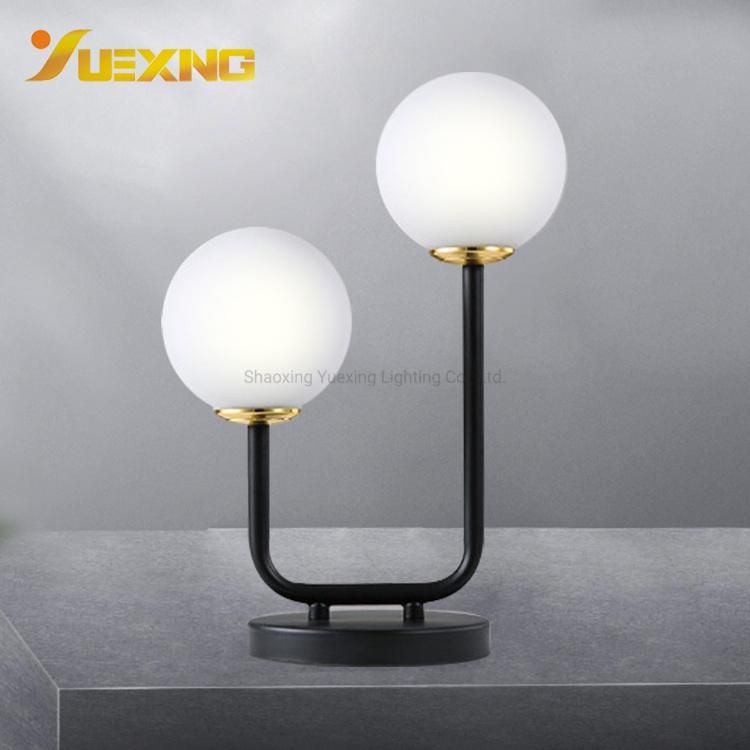 Modern Small Black Crystal Ball G9 Max40W Warm White Table Lamp for Beside Lamp Living Room Table Light Hotel Bar Desk Light