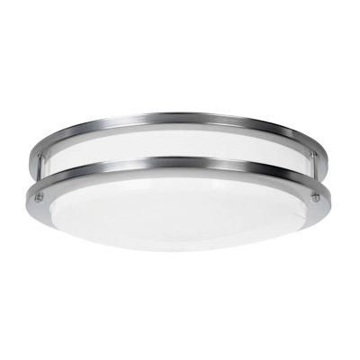 LED Round Acrylic Brushed Nickel Ceiling Light Hot Selling Hotel Home Lights