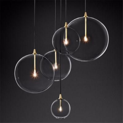 Modern Glass Pendant Hanging Fixtures LED Light