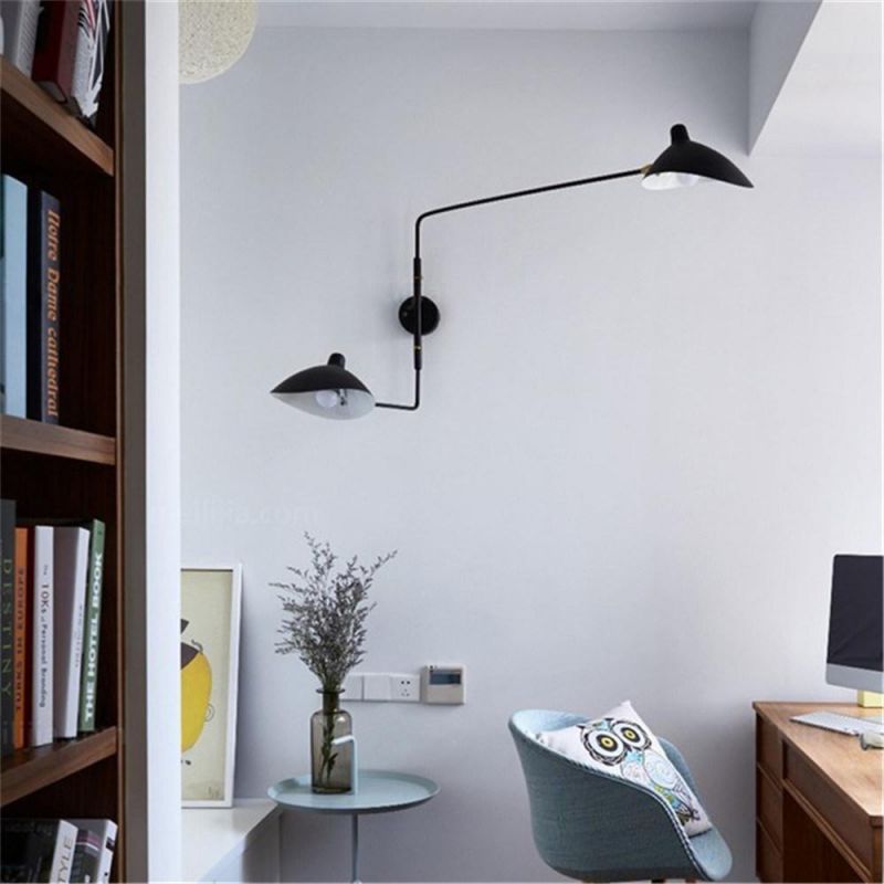 Spider Serge Mouille Wall Lights Bedroom Industrial Retro Wall Lamp Creative Simple Living Room LED Light Fixtures
