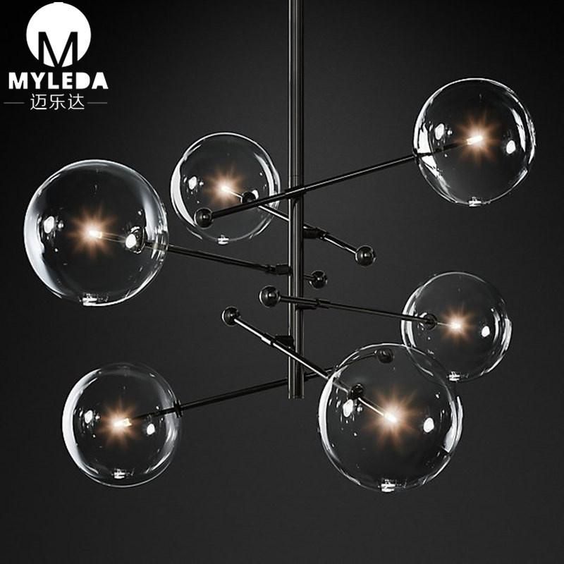 Decoration Glass Ball LED Pendant Chandelier Lighting for Home