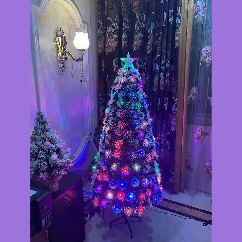 Christian Festive Party Colorful Snowflake Lights Christmas Tree for Gc-Lt-Qsh