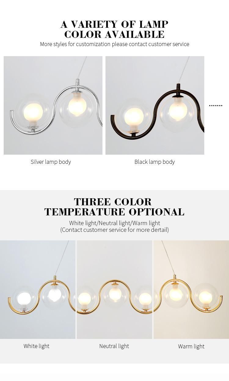 Modern Simple Style White Glass Shade Pendant for Living Room Bedroom Kitchen Ceiling Pendant Lamp
