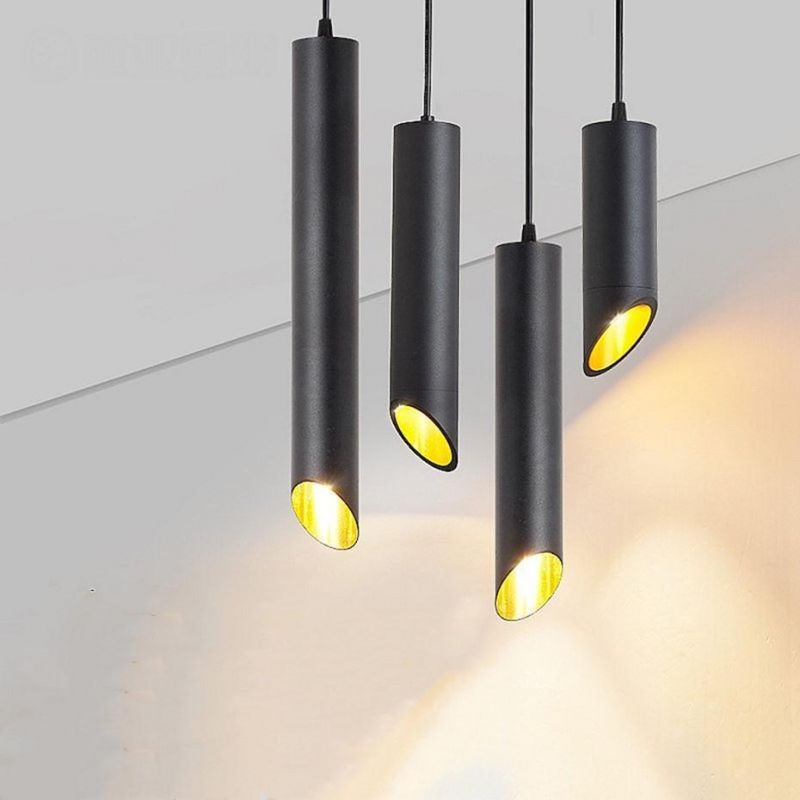 Loft Pendant Lamp Dimmable LED for Kitchen Bar Living Room Nordic Chandelier Lighting (WH-VP-94)