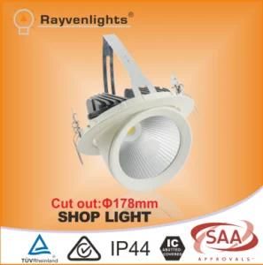 21.78USD Promotion 30W Dimmable COB LED Downlight for Shop