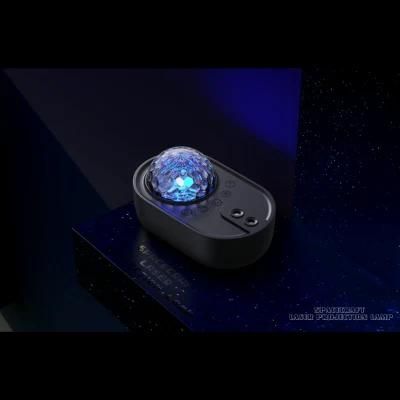 Spaceship Projection Light Mini Spaceship Colorful Lights Music Laser Star Lights