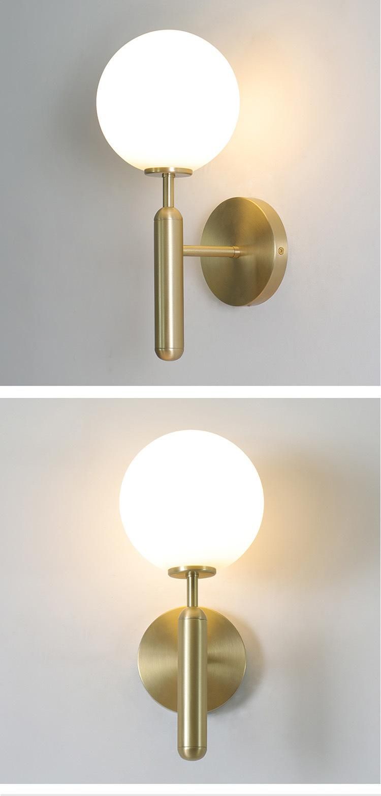 Tpstar Lighting Golden Wall Lamp Bedroom