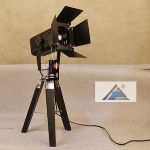 Photographic Tripod Wood Table Lamp (C5007370-2)