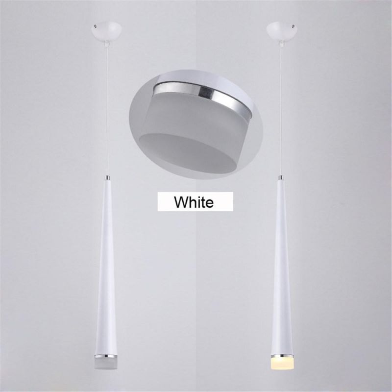 Modern Pendant Lights 3W LED Cone-Shape Hanging Lamps for Restaurant/Living Room/Bar Lamparas Home Decoration Lighting Luminaire