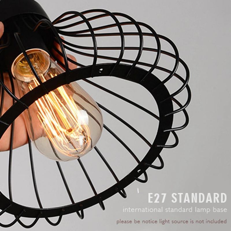 LED Iron Chandelier Lights Cast Iron Chandelier Vintage Industrial Iron Pendant Lighting