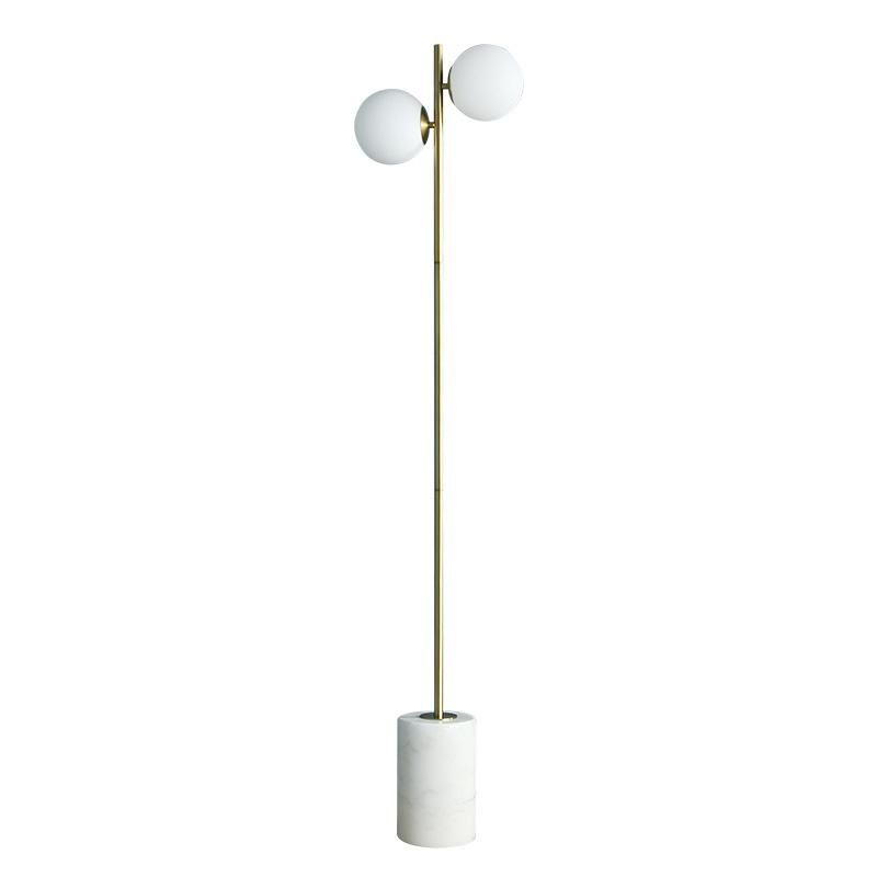 Nordic LED Floor Lamp Corner LED Floor Light Marble Bedroom Lamp Minimalist Light (WH-MFL-72)