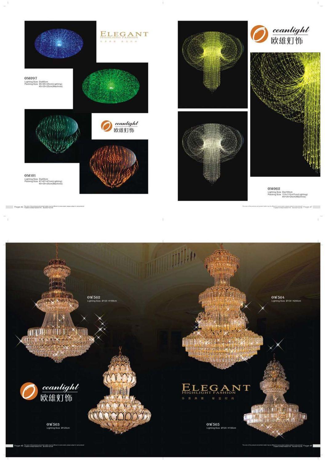 Modern Pendant Crystal Light Decorative Hanging Pendant Light Om756-35