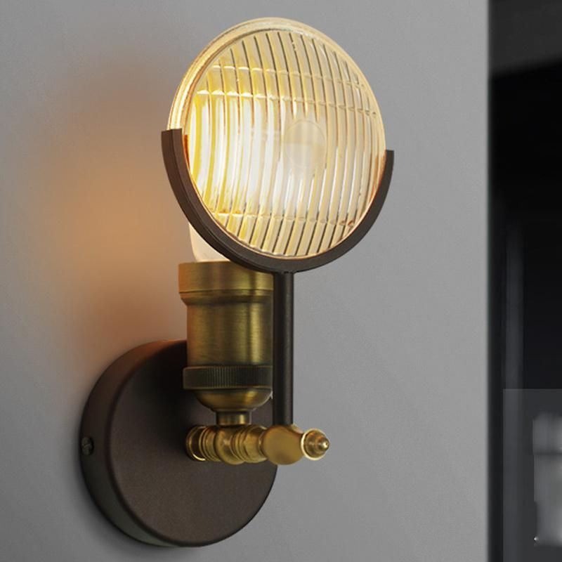 American Living Room Corridor Creative Retro Industrial Style Restaurant Master Car Lamp Wall Lamp