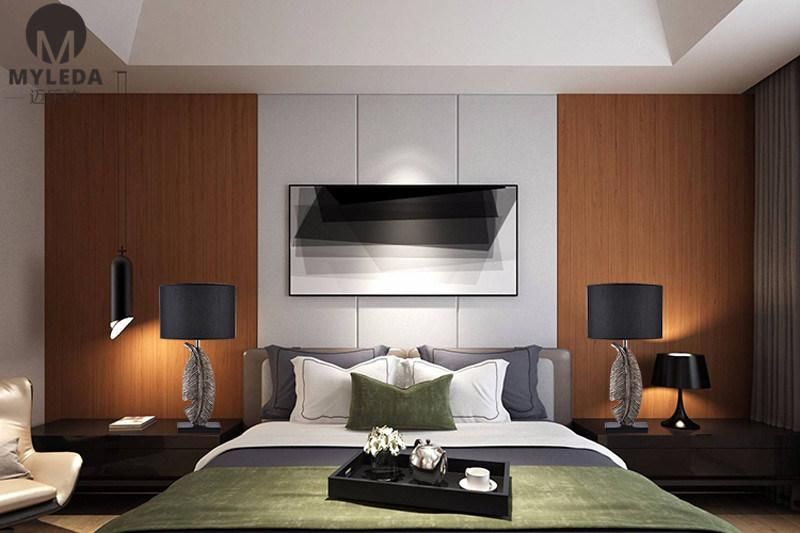Modern Hotel Room Bedside Metal Decorative Table Light