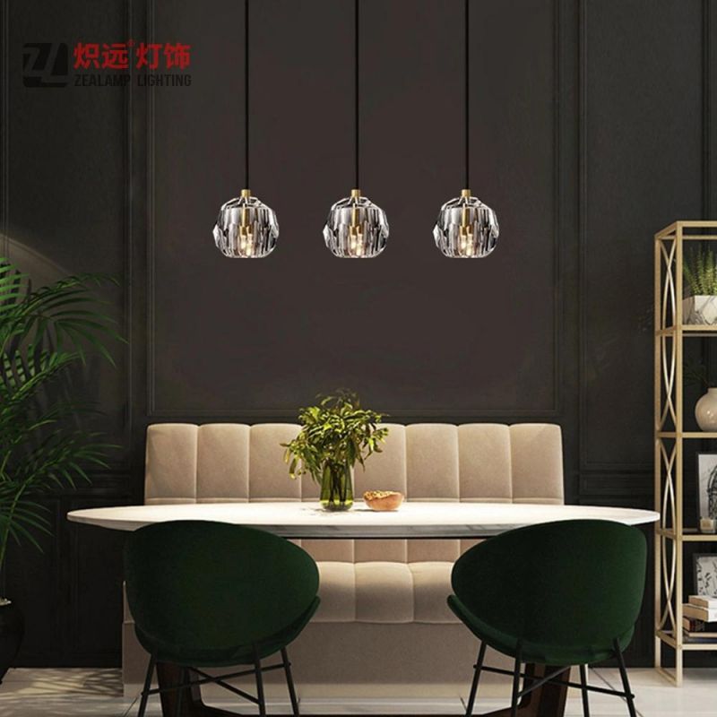 Dining Room Mini Decoration Lighting Crystal Pendant Lamp for House