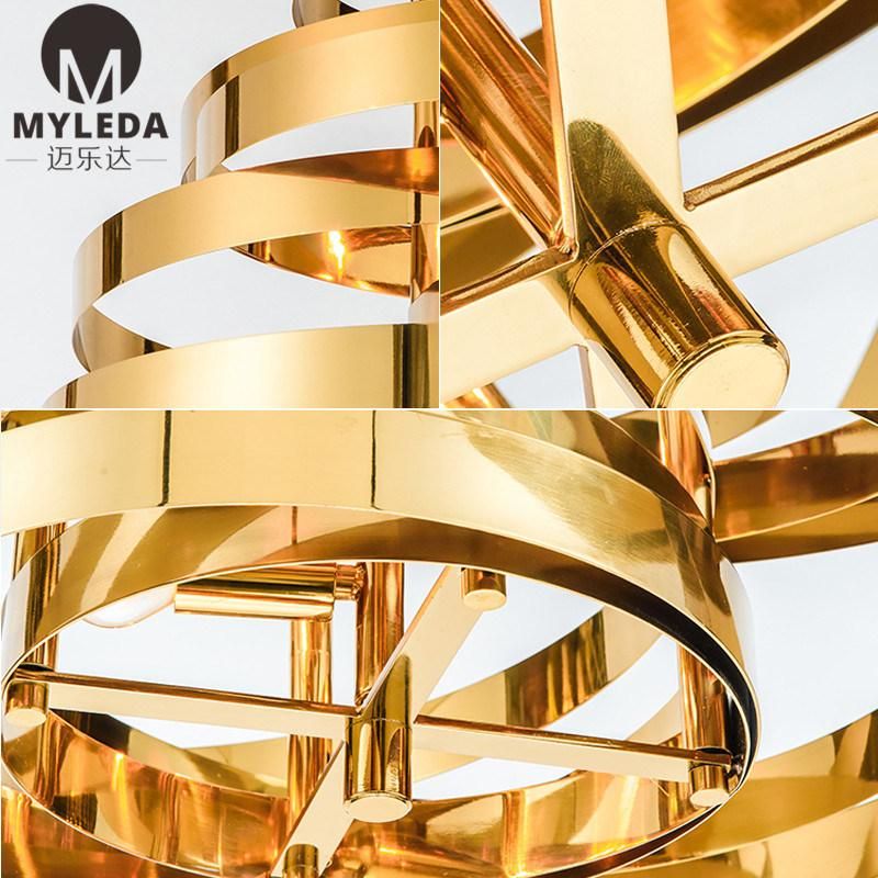 Modern LED Hotel Project Fancy Pendant Lighting