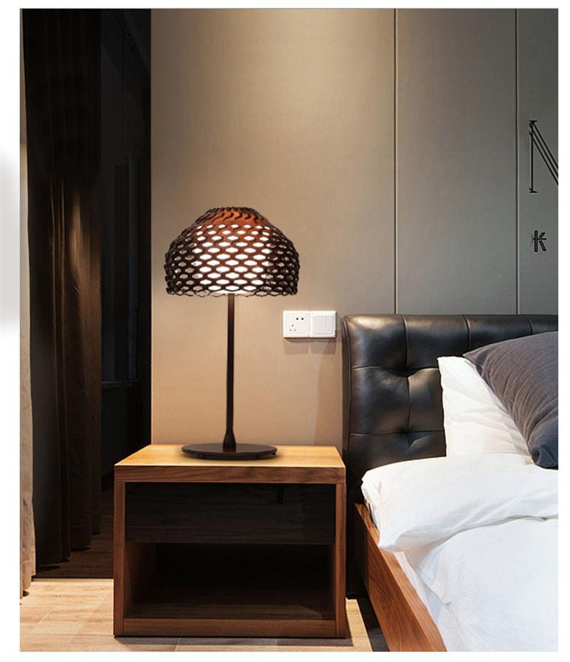 Nordic Acrylic Lampshade Living Room Pine Cone Table Lamp