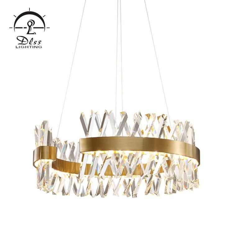 Modern LED Hanging Lighting Crystal Decoration Project Chandelier