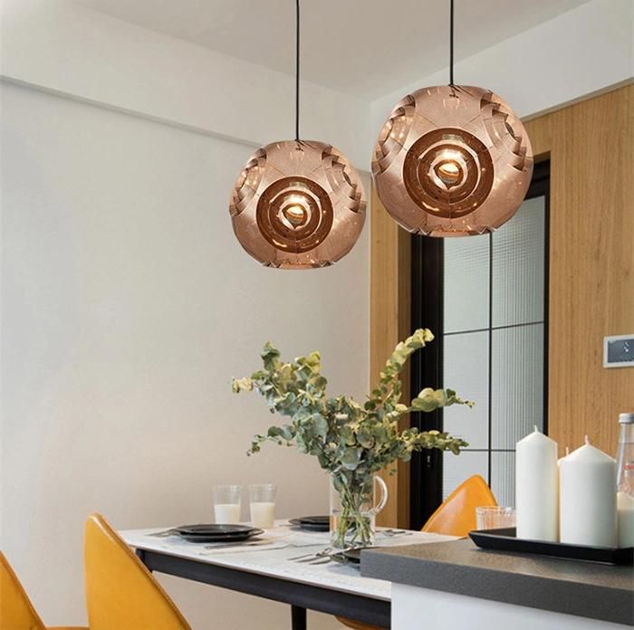 Post Modern Stainless Steel Gold/Silver/Copper Hanging Pendant Light Lighting, Fit for Bar, Kitchen, Restaurant