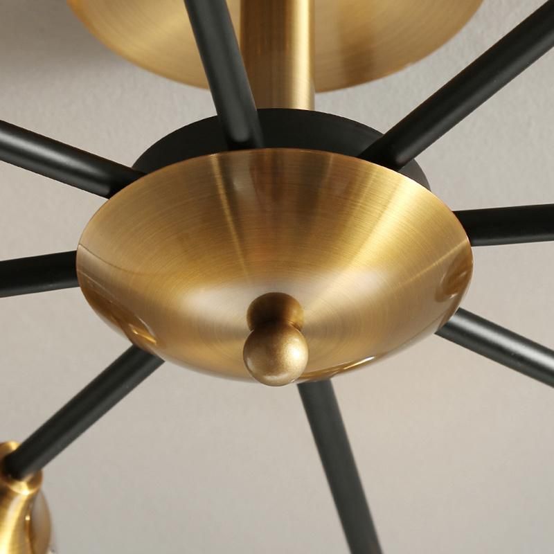 Postmodern Light Luxury Living Room Lamp Warm Bedroom Dining Room Study Ceiling Light