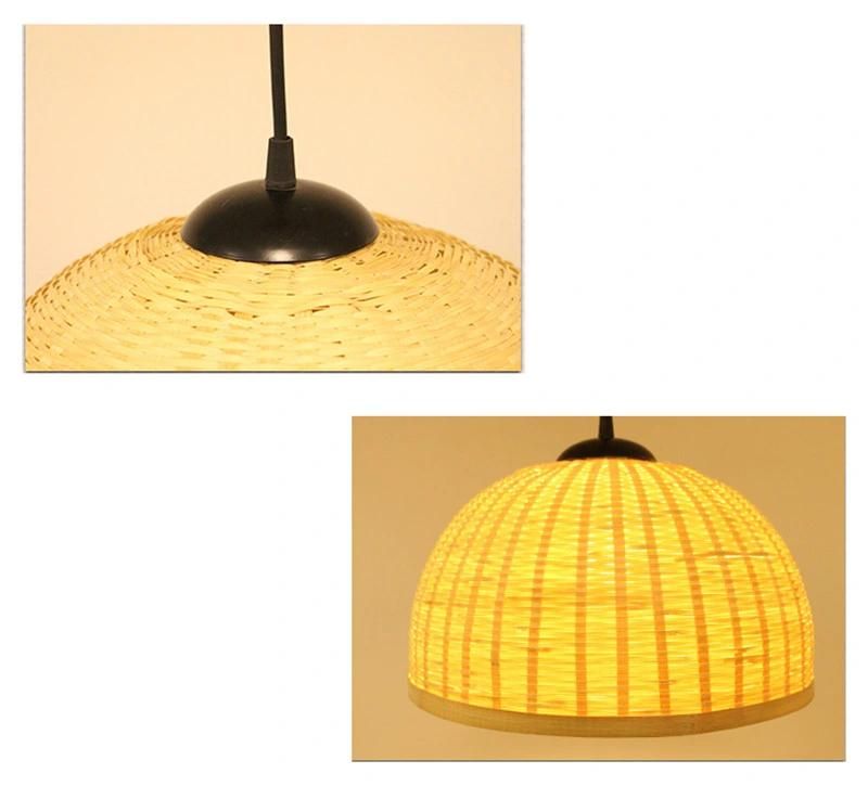 Modern Bamboo Hanging Hotel Decorative Indoor Chandelier