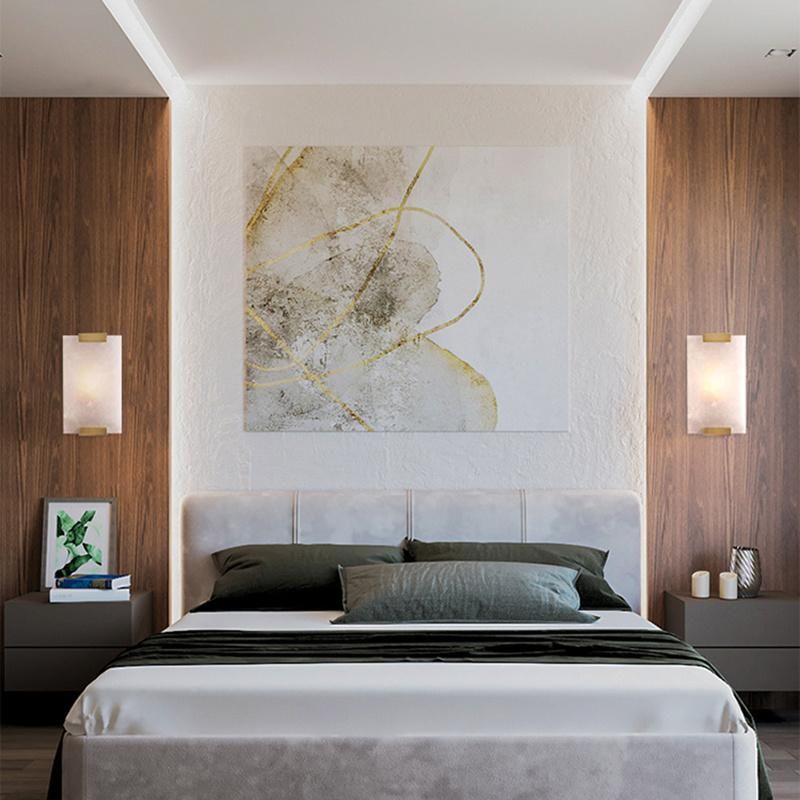 Modern New Chinese Style Living Room Wall Lamp Bedroom Bedside Lamp