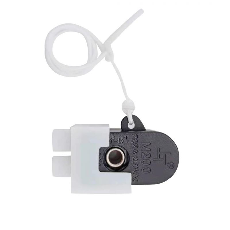 Side Action Mini Pull Cord Switch 2A 250V AC on-off Cord String Pull Switch